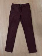 Kerstpantalon auberginekleurig mt 42, Kleding | Dames, Ophalen of Verzenden, Zo goed als nieuw, Maat 42/44 (L), Lang