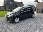 Peugeot 108 1.0 VTi Active, Auto's, Stof, Gebruikt, 4 stoelen, Zwart