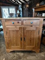 Antiek landelijk grenen kast, dressoir, kastje., Antiek en Kunst, Antiek | Meubels | Kasten, Ophalen