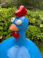 (Tuin)Beeld Dikke gladde kip, tuin, vijver, zwembad 58cm, Tuin en Terras, Ophalen of Verzenden, Nieuw, Kunststof, Dierenbeeld