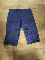 Donkerblauwe driekwart broek, merk Authentic - maat 46, Kleding | Dames, Blauw, Maat 46/48 (XL) of groter, Ophalen of Verzenden