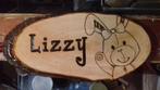 Pyrografie Creamar DEURHANGER gepersonaliseerd met babynaam, Ophalen of Verzenden, Nieuw, Overige typen
