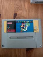 Super Mario World - SNES, Spelcomputers en Games, Games | Nintendo Super NES, Avontuur en Actie, 2 spelers, Ophalen of Verzenden
