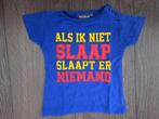 Jongens Shirt  Just Small  - 74  jusa17, Ophalen of Verzenden, Zo goed als nieuw, Just small, Jongetje