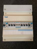 Hager groepenkast - meterkast - 6 groepen - 40a - 1 fase, Ophalen of Verzenden, Zo goed als nieuw