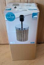 Nieuw 1 stuks Eglo THORNHILL 49795 vintage lampenvoet hout, Ophalen of Verzenden, Nieuw, Hout, Minder dan 50 cm