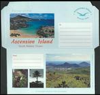 ASCENSION 2002 Comforless Cove Airletter, o.a. Bloemen, Postzegels en Munten, Verzenden, Postfris, Dier of Natuur