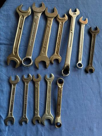 12 stuks Steeksleutel ringsleutel heyco en 1b gedore 13 beschikbaar voor biedingen