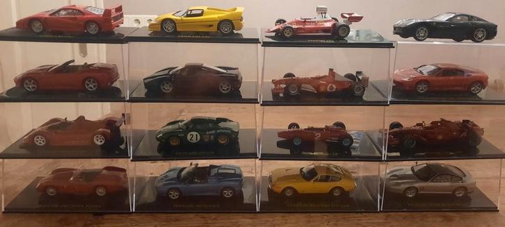 Ferrari collectie voor de verzamelaar schaal 1:43, Hobby en Vrije tijd, Modelauto's | 1:43, Gebruikt, Auto, Overige merken, Ophalen of Verzenden