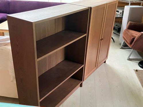 2 Ikea BILLY kastjes, een met deurtjes en een zonder.i.g.s., Huis en Inrichting, Kasten | Overige, Zo goed als nieuw, Ophalen