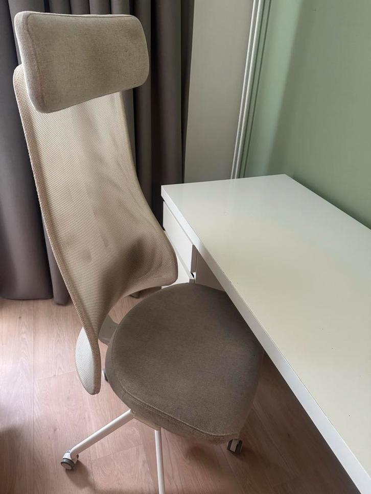 IKEA Järfvjället bureaustoel grijs, Huis en Inrichting, Bureaustoelen, Gebruikt, Bureaustoel, Grijs, Ergonomisch, Ophalen