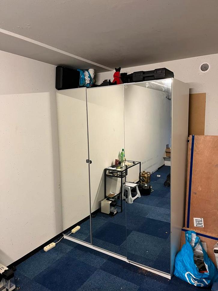 Ikea Pax Spiegeldeuren 3 stuks, Huis en Inrichting, Kasten | Kledingkasten, Gebruikt, 200 cm of meer, 50 tot 100 cm, Minder dan 25 cm