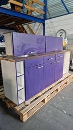 Keukenblok pantry aanrechtblok ( 465 ), Ophalen, Gebruikt, Wit, Enkelwandige keuken