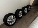 Audi Seat Skoda Volkswagen 17 inch velgen met winterbanden, Ophalen of Verzenden, Gebruikt, Audi