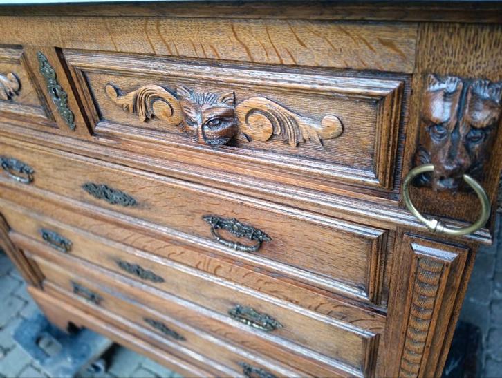 Antieke commode wastafel badkamermeubel baby tv meubel dress, Antiek en Kunst, Antiek | Meubels | Kasten, Ophalen of Verzenden