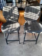 Barkrukken, Huis en Inrichting, Barkrukken, 2 krukken, Ophalen, Zo goed als nieuw, 60 tot 90 cm