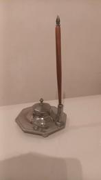 Inktpotje tin t,oude Ambacht Alphen bieden vanaf €25.=, Antiek en Kunst, Antiek | Tin, Ophalen of Verzenden