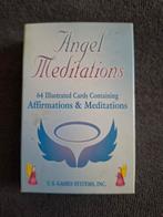 Angel Meditations Kaarten, Spiritualiteit algemeen, Overige typen, Zo goed als nieuw, U.S. Games Systems, Inc.