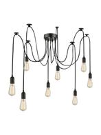 GLOBO hanglamp (spider lamp) voor 8 lampen, Overige materialen, 50 tot 75 cm, Ophalen of Verzenden, Flexibele hanglamp