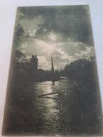 Dordrecht,  nieuwe haven, 's avonds 1908, Verzamelen, Ansichtkaarten | Nederland, Ophalen of Verzenden