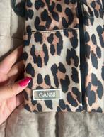 Ganni Panterprint Tasje - Festival Bag, Verzenden, Zo goed als nieuw, Bruin, Schoudertasje