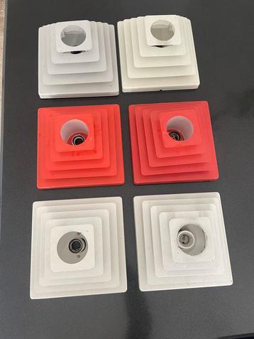 6x Hustadt leuchten wand/plafondlampen beschikbaar voor biedingen