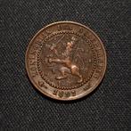 1 cent 1897 moeilijk jaar in  nette kwaliteit, Verzenden, Koningin Wilhelmina, 1 cent, Losse munt