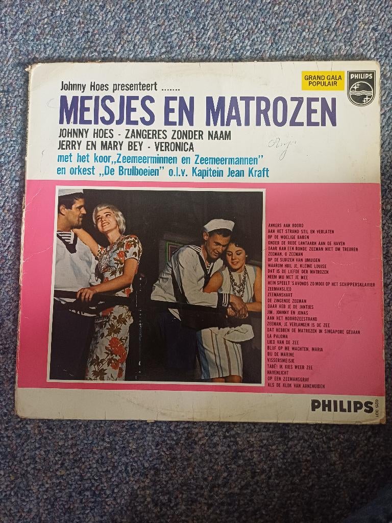 Elpee zeemanliedjes, Ophalen of Verzenden, Gebruikt, 12 inch, Levenslied of Smartlap