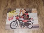 Zundapp folder NL 1984 met de 540 type's 50 en 80 cc, Fietsen en Brommers, Verzenden, Zo goed als nieuw
