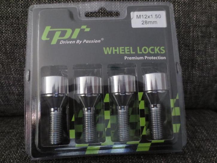 ✅ M12x1.50 TPI Velgsloten / Anti diefstal locks 28mm Bout, Auto diversen, Anti-diefstal, Nieuw, Ophalen of Verzenden