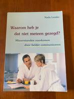 Waarom heb je dat niet meteen gezegd? - Nada Lemke, Boeken, Ophalen of Verzenden, Zo goed als nieuw