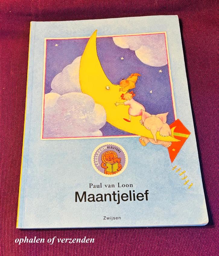 Paul van Loon Maantjelief isbn 9789027640642, Boeken, Kinderboeken | Jeugd | onder 10 jaar, Gelezen, Fictie algemeen, Ophalen