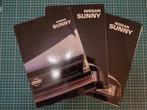 Vier Nissan Sunny B14 brochures, Ophalen of Verzenden, Gelezen, Nissan