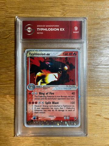 Typhlosion ex TGA 9 - Pokemon kaarten beschikbaar voor biedingen