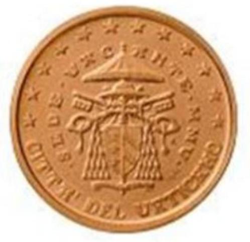 Vaticaan 2 cent 2005 BU - Sede Vacante, Postzegels en Munten, Munten | Europa | Euromunten, Losse munt, 2 cent, Vaticaanstad, Verzenden