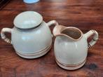 melkkannetje en suikerpot Bambus Friesland porselein, Antiek en Kunst, Antiek | Servies los, Ophalen of Verzenden