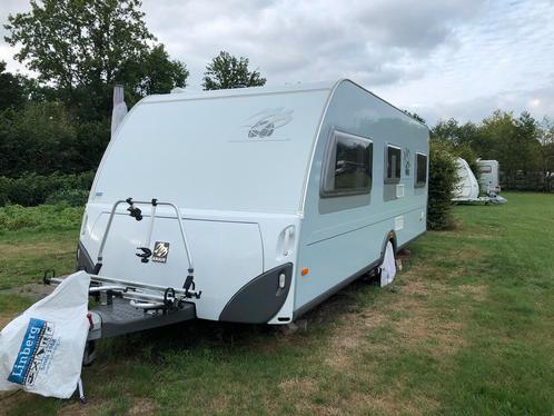 Te koop Knaus. Caravan Eurostar EU 5.80  2006, Caravans en Kamperen, Caravans, Particulier, tot en met 4, 1250 - 1500 kg, Rondzit