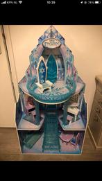 Kidkraft Frozen kasteel poppenhuis barbiehuis, Poppenhuis, Ophalen of Verzenden, Zo goed als nieuw