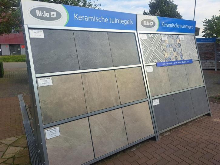 tuintegels "Scherp geprijsd", Tuin en Terras, Tegels en Klinkers, Nieuw, Terrastegels, Keramiek, 10 m² of meer, Ophalen of Verzenden