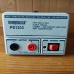 DC REGULATED POWER SUPPLY  13,8V / 3-5AMP, Ophalen of Verzenden, Zo goed als nieuw, Elektriciteit