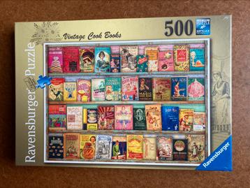 Ravensburger 500🧩 Vintage Cook Books