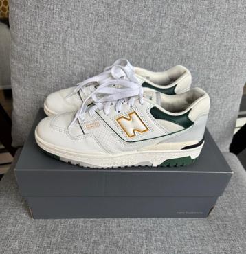 New Balance 550 - Wit/Groen - Maat 38,5 beschikbaar voor biedingen