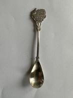 Verzilverd Geulle (L) kasteel lepeltje. Theelepeltje lepel., Antiek en Kunst, Ophalen of Verzenden