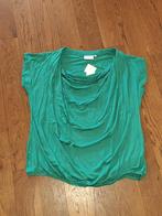 Groene top met watervalhals, maat XL, Maat 46/48 (XL) of groter, Nieuw, Ophalen of Verzenden, Korte mouw