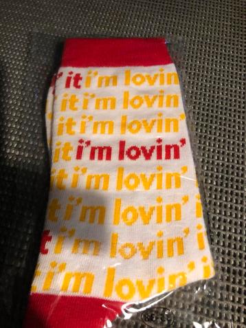 McDonald's Sokken - It'm Lovin' It! beschikbaar voor biedingen