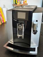 Jura E8 Koffiemachine met recente onderhoudsbeurt, Afneembaar waterreservoir, Gebruikt, 10 kopjes of meer, Koffiemachine