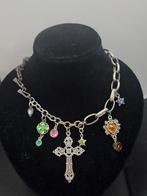 Gothic Kruis Ketting - Handgemaakt, Overige materialen, Overige kleuren, Met strass, Starjewelleryshop@hotmail.com
