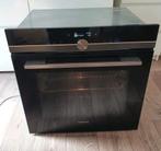Siemens IQ700 Blacksteel solo oven, supper netjes!, Ophalen, Hete lucht, 60 cm of meer, Zo goed als nieuw