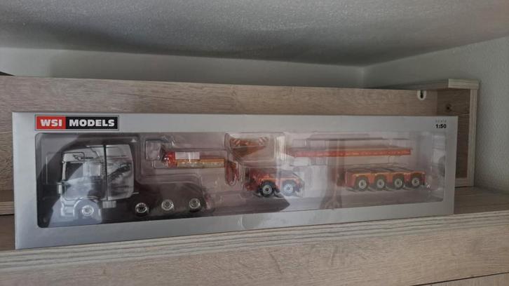 Scania 8x4 2 bed 4 van Duitse Esser, Hobby en Vrije tijd, Modelauto's | 1:50, Nieuw, Bus of Vrachtwagen, Wsi, Ophalen of Verzenden
