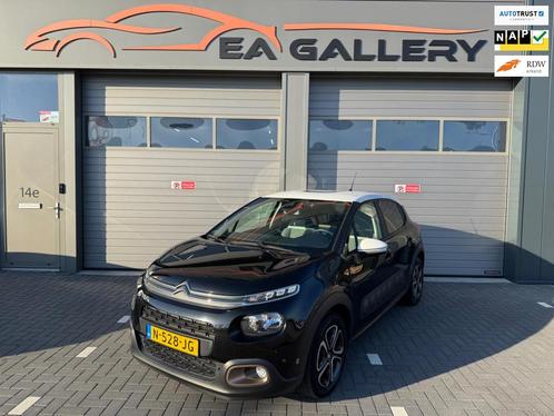Citroen C3 1.2 PureTech Feel Black Pack | Airco | Nav, Auto's, Citroën, Bedrijf, Te koop, C3, ABS, Airbags, Airconditioning, Boordcomputer